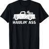 Hauling Ass Truck Donkey In Pickup Truck T-Shirt