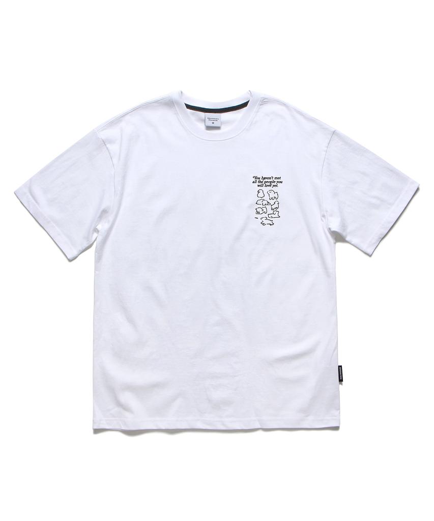 ABNORMALTHING Ply T-Shirt White