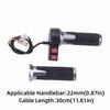 Antislip E-bike Throttle Grip 3 Speed Gear Speed Control Throttle  Electric Bike