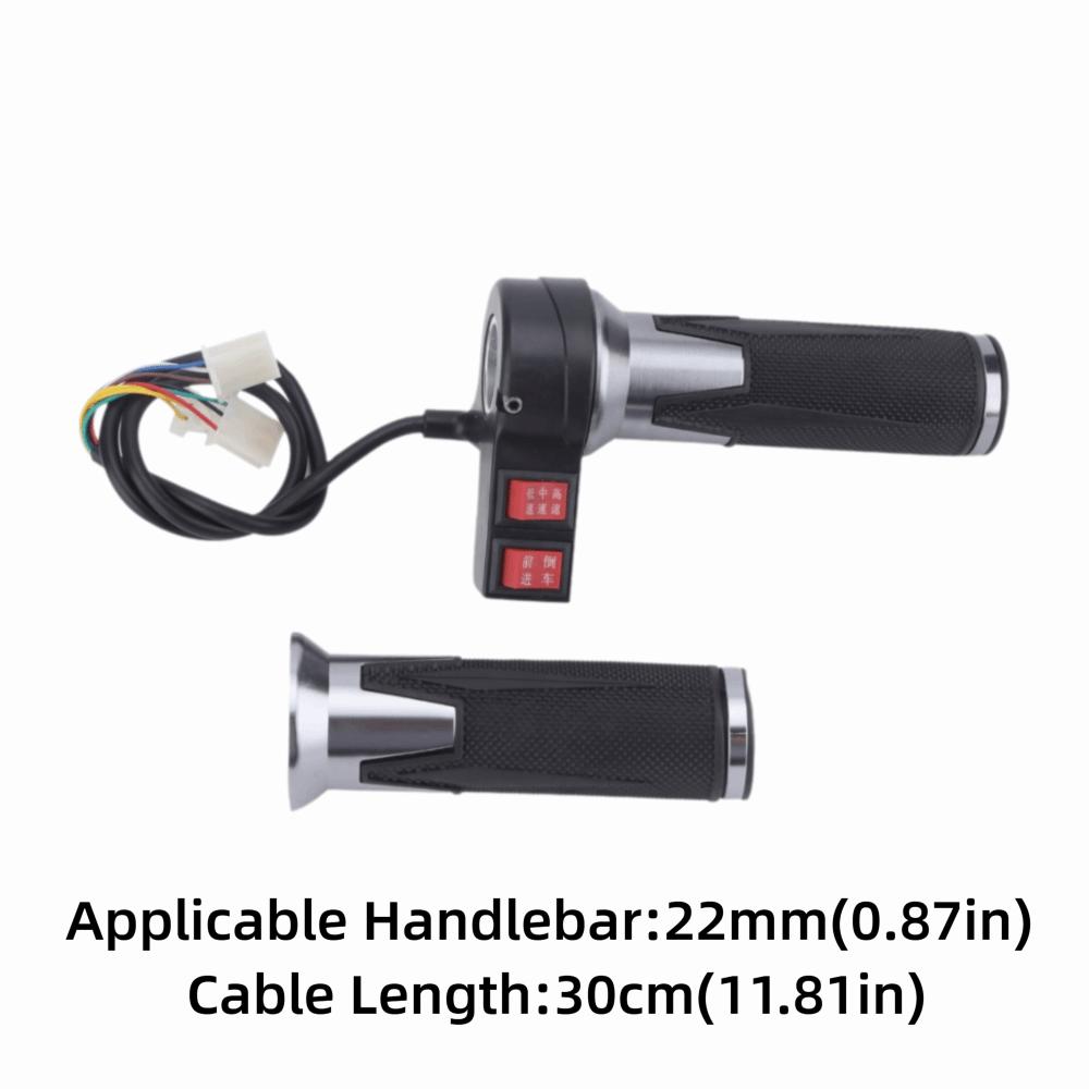 Antislip E-bike Throttle Grip 3 Speed Gear Speed Control Throttle  Electric Bike
