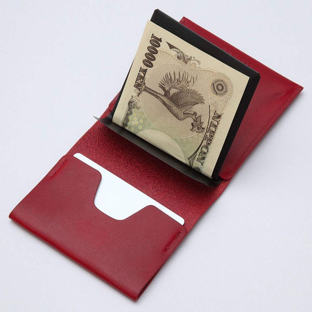 [MYNUS] FLIP UP WALLET plus (Black)