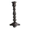 Cast Iron Candle Holder Vintage Design Ornament Candlestick Tapered Candle Stand for Bedroom, Wedding, Party, Fireplace Decor