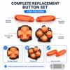 Shoulder Buttons Replacement Button Set Handheld Console Buttons for PSV2000 Controller Button Kit