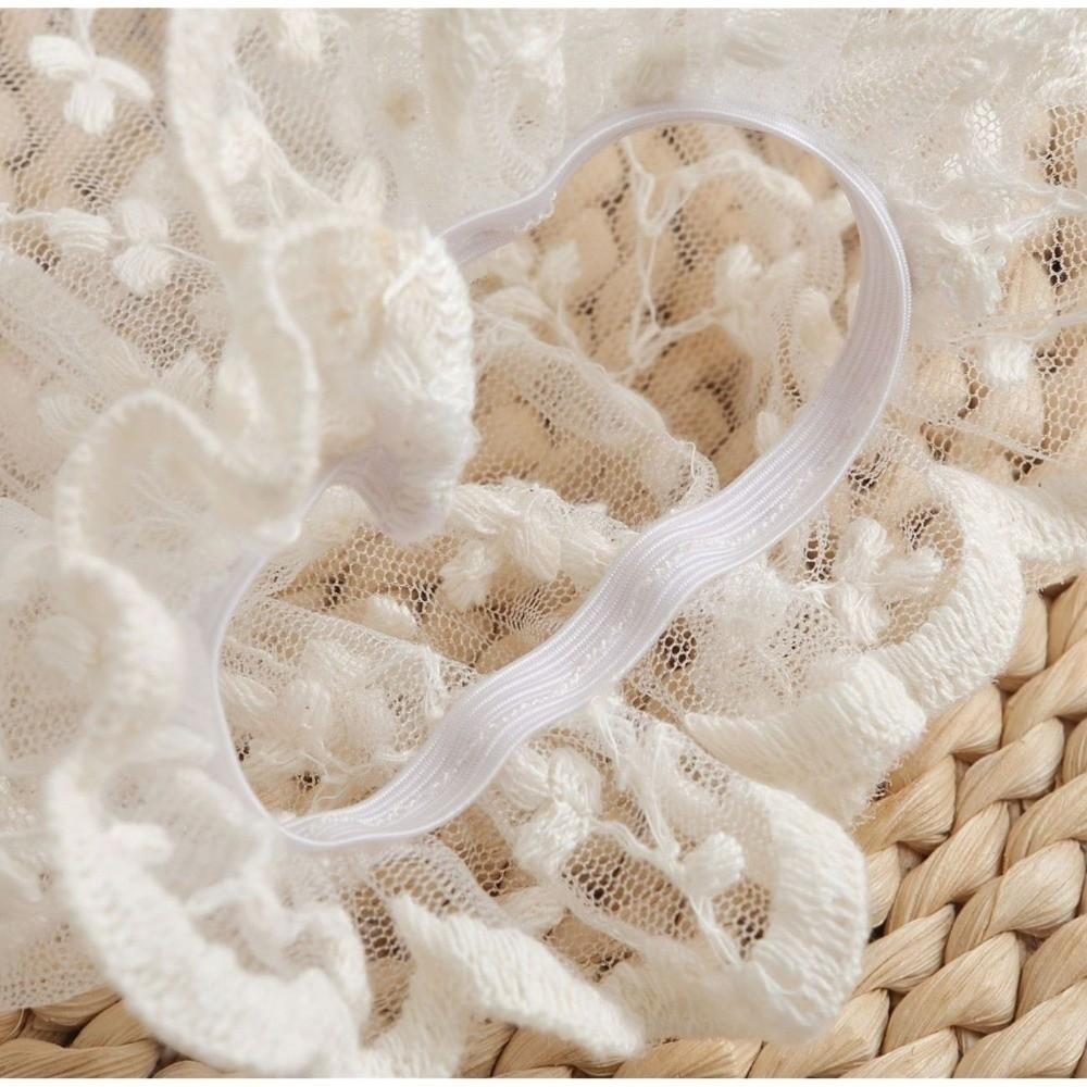 Hollow Pattern Lace Fake Collar Floral Embroidery Sleeves Cuffs Set Fashion Faux Sleeves  Women