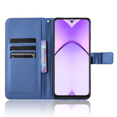 Pentru Oppo A3 4G/A3 5G/A3x 4G/A3x 5G/A40M 4G/A40 4G/A3i 5G/A60 5G Husă Piele PU Textură Diamant Portofel Acoperire Telefon