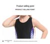 Girls' Cute One-Piece Swimsuit for Swim Training