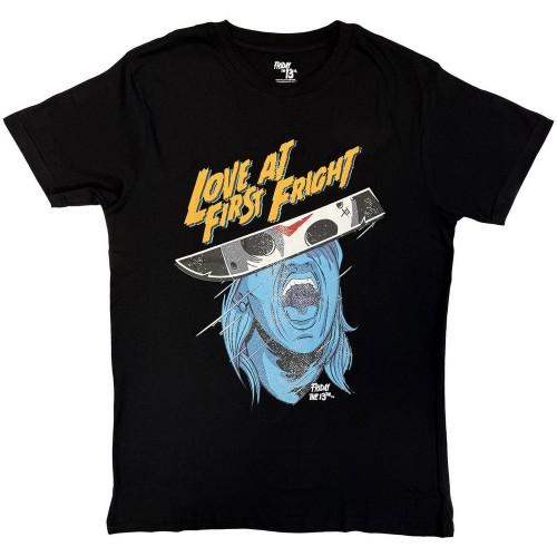 Friday The 13th Unisex-Erwachsene Love At First Fright T-Shirt