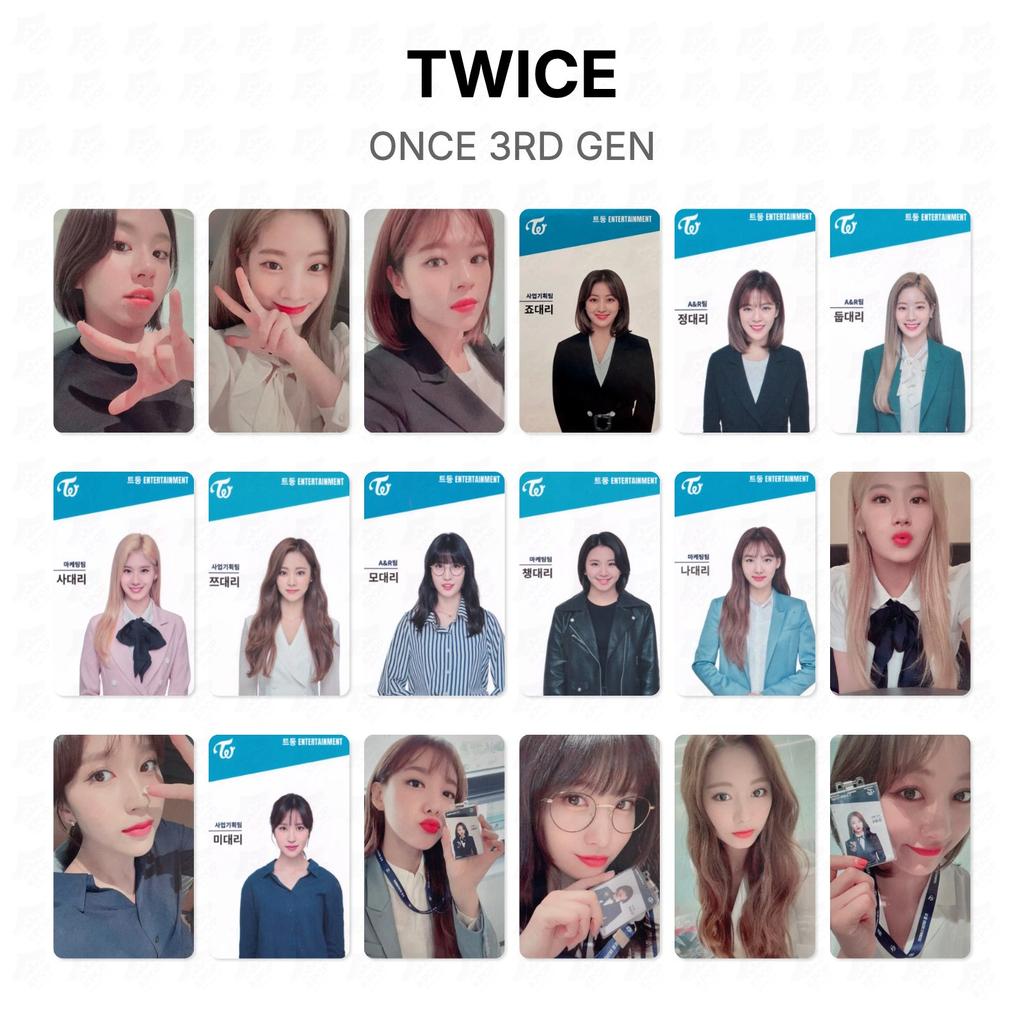Twice ONCE 3RD GEN Official Photocard