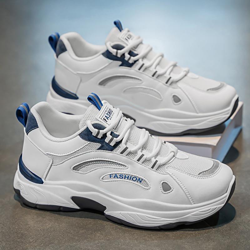 Fashion Fashion Men Sneakers Breathable Casual Running Shoes Outdoor Platform Training Shoes for Men Lace Up Sport Shoes Tenis Masculino