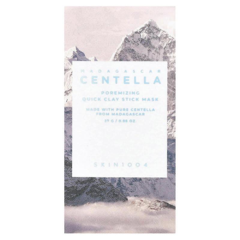 Madagascar Centella Pore Cleansing Clay Stick Mask 0.95 Oz (27 G) Deep Cleanse Oil Control Blackhead Removal