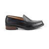 Roshoeman 8063 Loafer Slip-Ons Black Kip