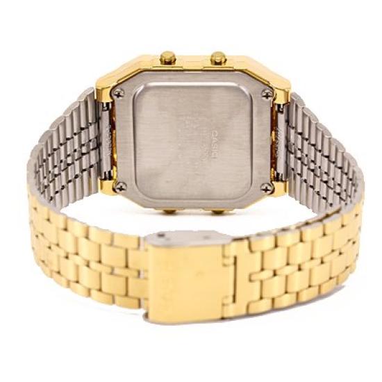 CASIO Standard Cheap Casio Watch, Digital, Metal, Men's/Women's, A500WGA-1