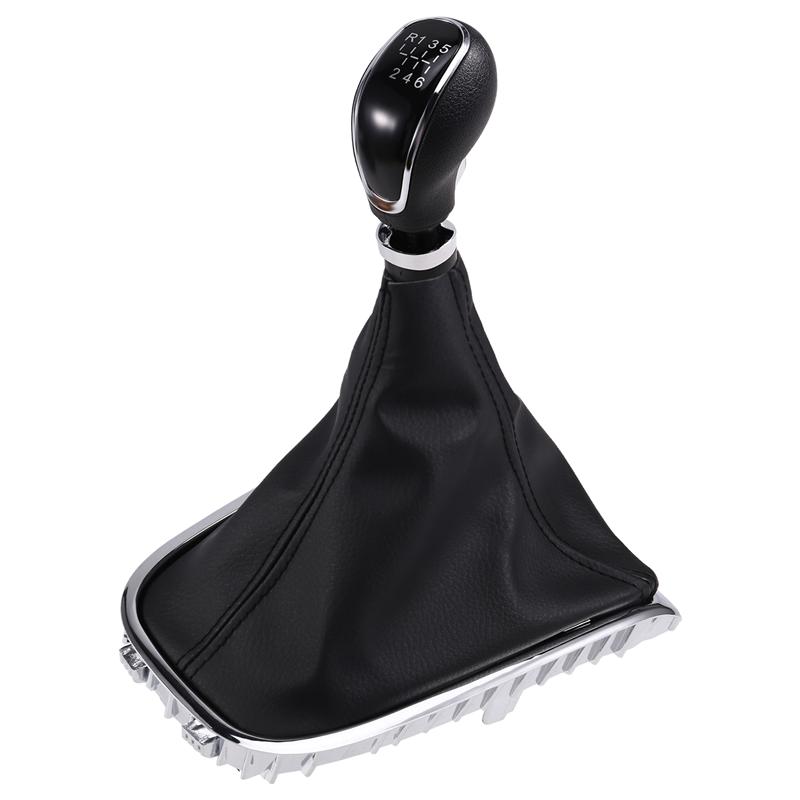 A58X-Car 6 Speed Gear Shift Knob Manual Transmission Shift Head For Opel Astra Buick Excelle GT/XT 2009-2014