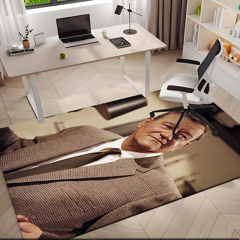 

1pc John Wayne Carpet Rug for Living Room Bedroom Home Sofa Decoration,Kids play Non-slip Floor Mat 40x60cm( 15x23in )
