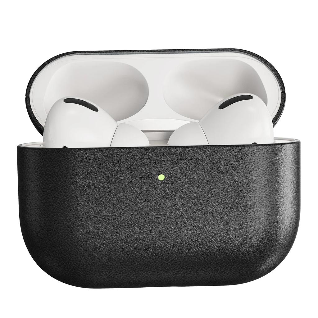 Oatsbasf Genuine Leather Earphone Protective Case for AirPods Pro 3 Earphone Full Cover for Airpods Pro 3 Shockproof with Hook