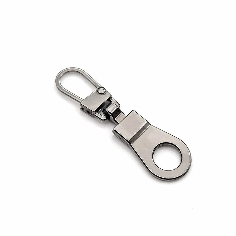 5/10PCS Metal Zip Puller Replacement Tab Zipper Sliders Head Zipper Head Detachable Backpacks Purses Repair Sewing Accessories