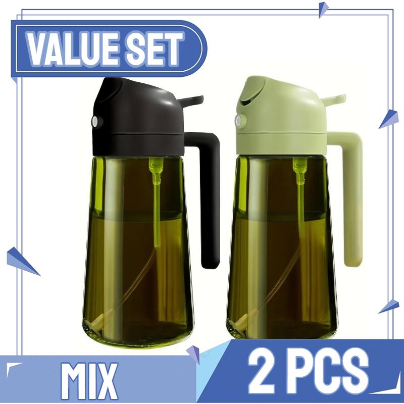 Oil Dispenser Seasoning Accessories Oil Cruet Bottle Oil Spray Kitchen Utensils for Kitchen Barbecue Oils Sprayer Container