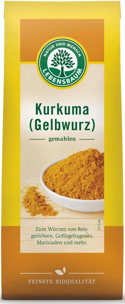 Organic Ground Turmeric 50 G - Lebensbaum