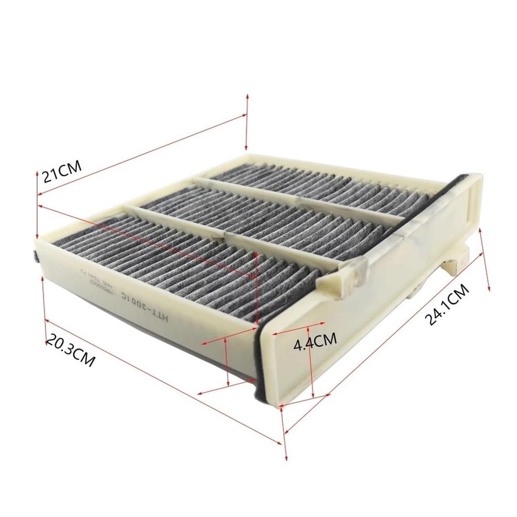 Innenraumfilterwechsel für Mitsubishi Pajero V63 V87 V73 V75 V77 V93 V95 V97 V98 Leopard CS7 MR500057