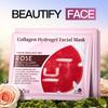 3PCS Rose Mask 60ml Crystal Collagen Hydrating Moisturizing Moisturizing Mask Skin Care Products