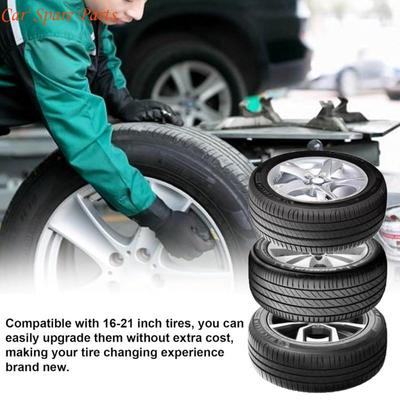 Y4UA Tire Adapters Set Not Wear Tire Bead Breaker Adapters Ergonomic Tire Installation Tool with Extended Handle for Vehicles