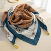 Women's Magnetic Buckle Cotton Scarf - Stylish, Lightweight, Comfortable Neck Protection