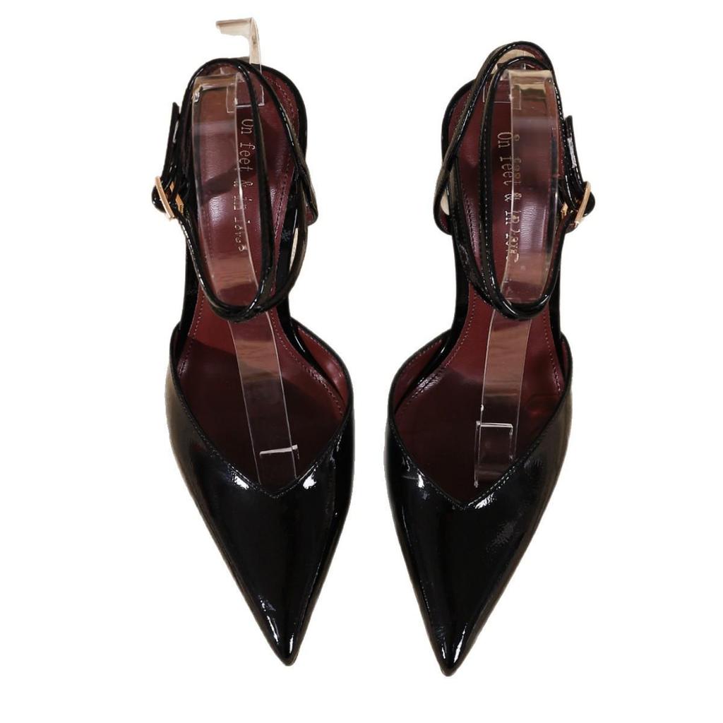 French Chic High-Heeled Slingback Sandals - Pointed Toe Stiletto Heels