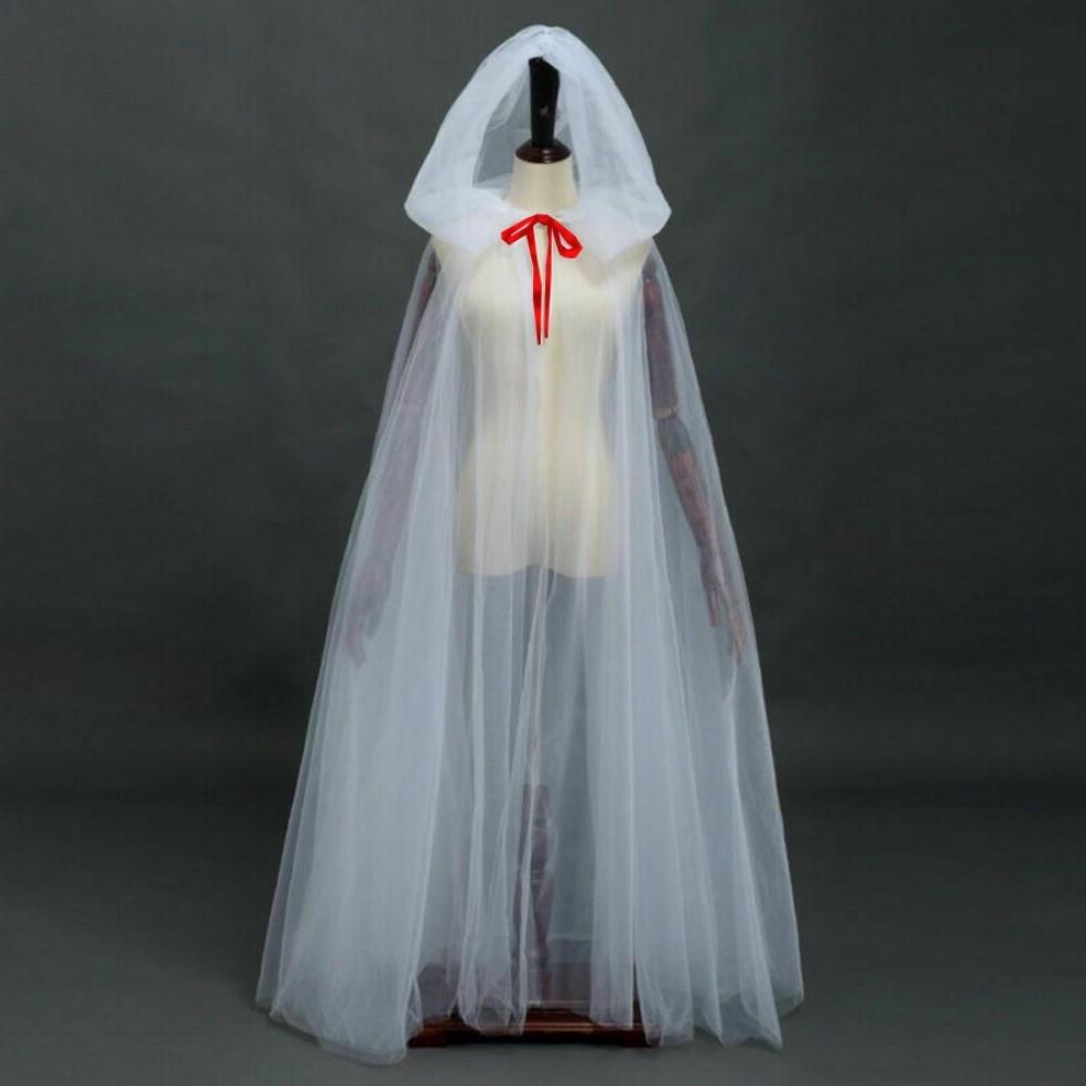 Fairy Tale Witch Wizard Hooded Cloak 150cm/59in Cosplay Costume Cape Red Riding Hood Halloween
