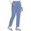Pantaloni da Lavoro Unisex con Tasche - Pantaloni Uniforme Colorati per Operatori Sanitari