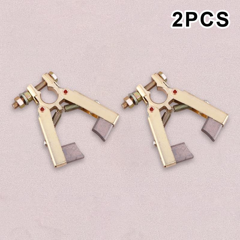 Scissors Double Foot Carbon Brush Holder 12mm Diameter for Power Tool Motor Secure Fit Easy Repair