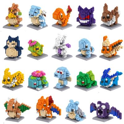 Lego Pokemon Pikachu Series Minifigures Building Blocks Δώρα γενεθλίων για παιδιά θαυμαστές