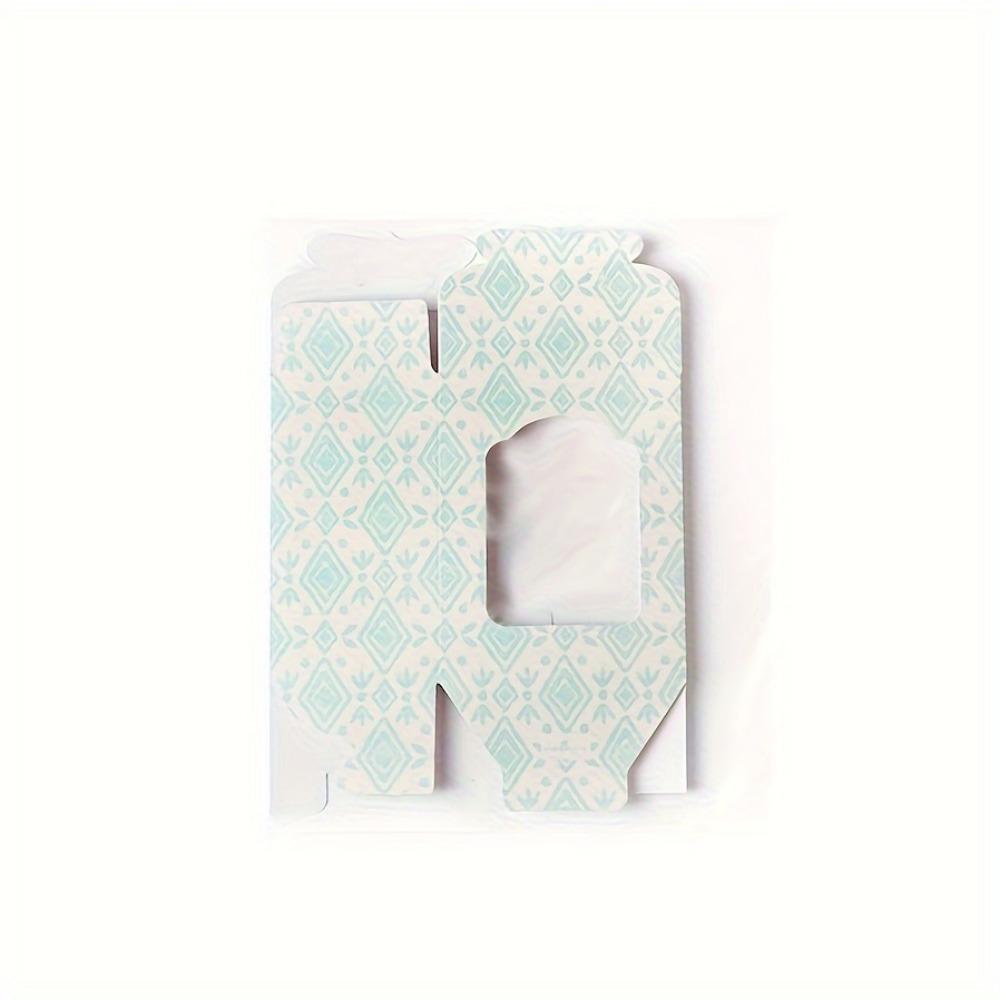 15pcs Green Gift Packing Box with Transparent Window Party Favor Boxes Vintage Kraft Paper Treat Holders for Weddings Celebrations & Birthdays
