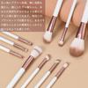 SHELWIN Makeup Brush 10 Makeup Powder Cheek Eyeshadow Sensitive Skin Makeup Comes with PU Leather Storage Great Gift Set, Pieces, Brushes, Brush,