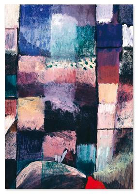 Canvas Painting Paul Klee Abstraction Reproduction