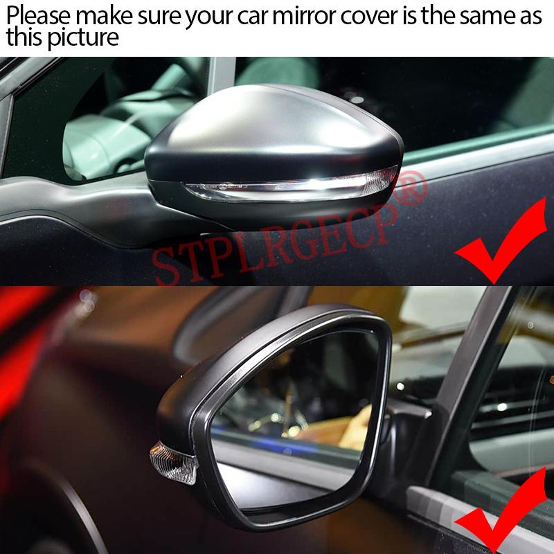 1 PC Door Wing Mirror Glass Heated Left Right Side Car-styling Rearview Mirror for Peugeot 208 2008 13-19 308 13-21