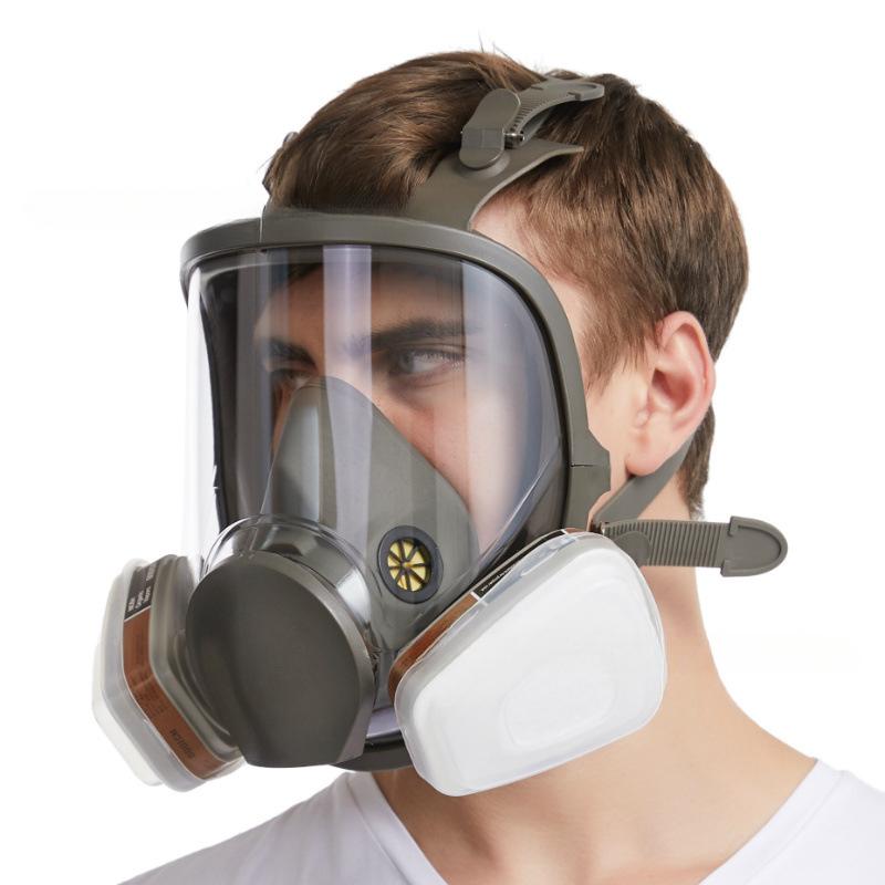 Anti-Fog 6800 Industrial Painting Spraying Respirator Safety Work Filter Dust Proof Full Face Formaldehyde Protection