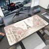 Pink Tower Mouse Pad Desk Mat Gaming Mats Office Mat Gamer Pc Accessories Keypad Expansion Pads Rubber Antislip Desk Mat