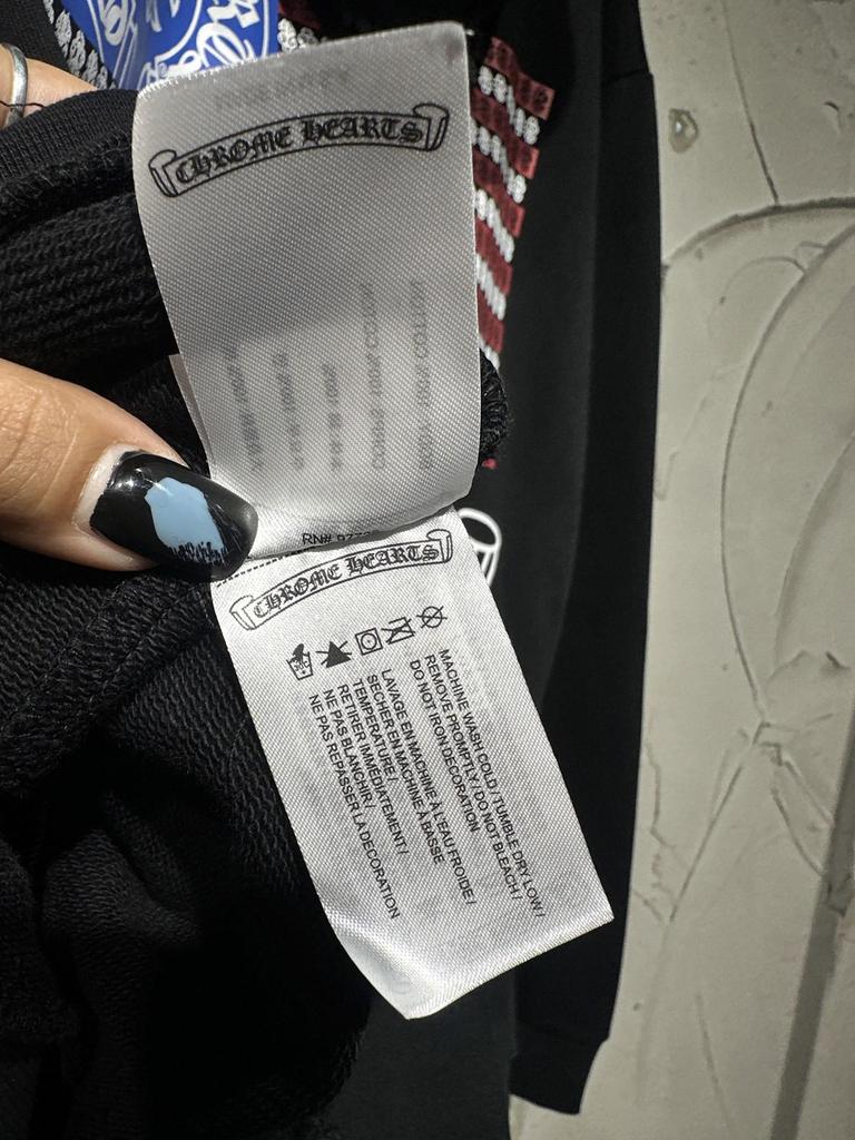 Cross-border Chrome Hearts 25SS Fall/Winter Printed Zipper Cardigan Unisex Casual Hoodie