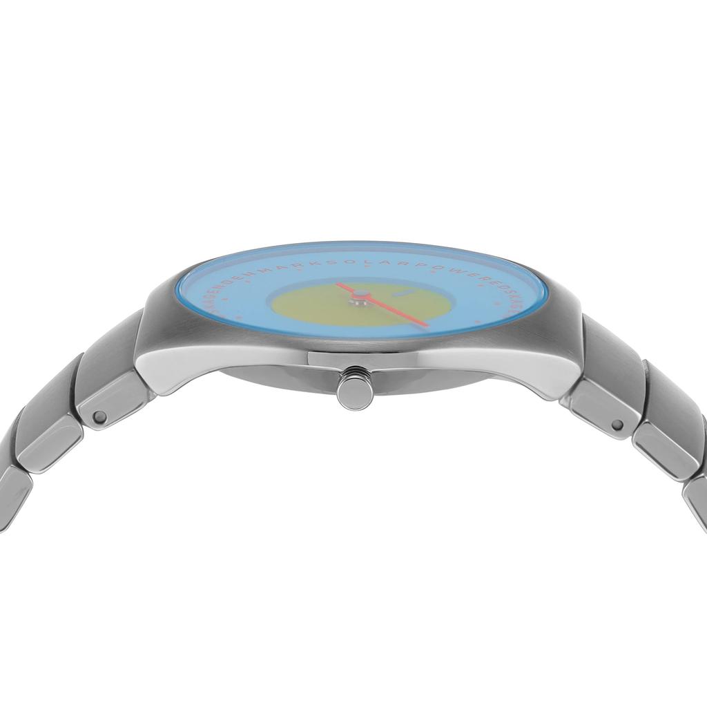 Skagen GRENEN SOLAR HALO SKW6875 Silver Watch Men's