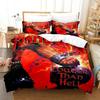 3D Printed Manowar Bedding Set Boys Girls Twin Queen Size Duvet Cover Pillowcase Bed Kids Adult Fashion Home Textileextile
