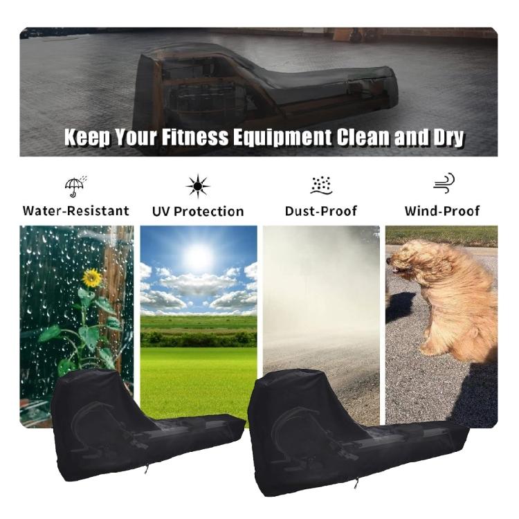 Outdoor Indoor Rudergeräte-Schutzhüllen Mit Elastischem Wasserabweisender Sonnenschutzschicht