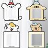 5 sets of cute dog mushroom element switch decorative stickers, creative home wall stickers, switch protection
