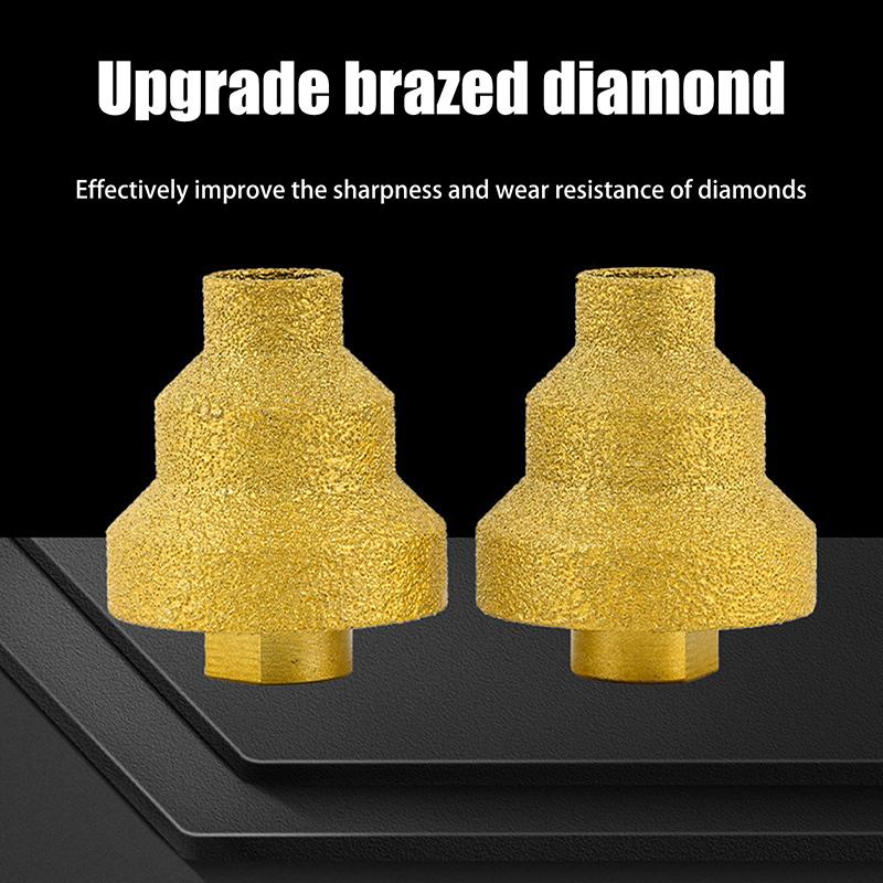 1 bucată freza țiglă aleză marmură coroane de găurire pentru zidărie Instrument de construcție M10 teșit diamantat freză freză ferăstrău cu gaură