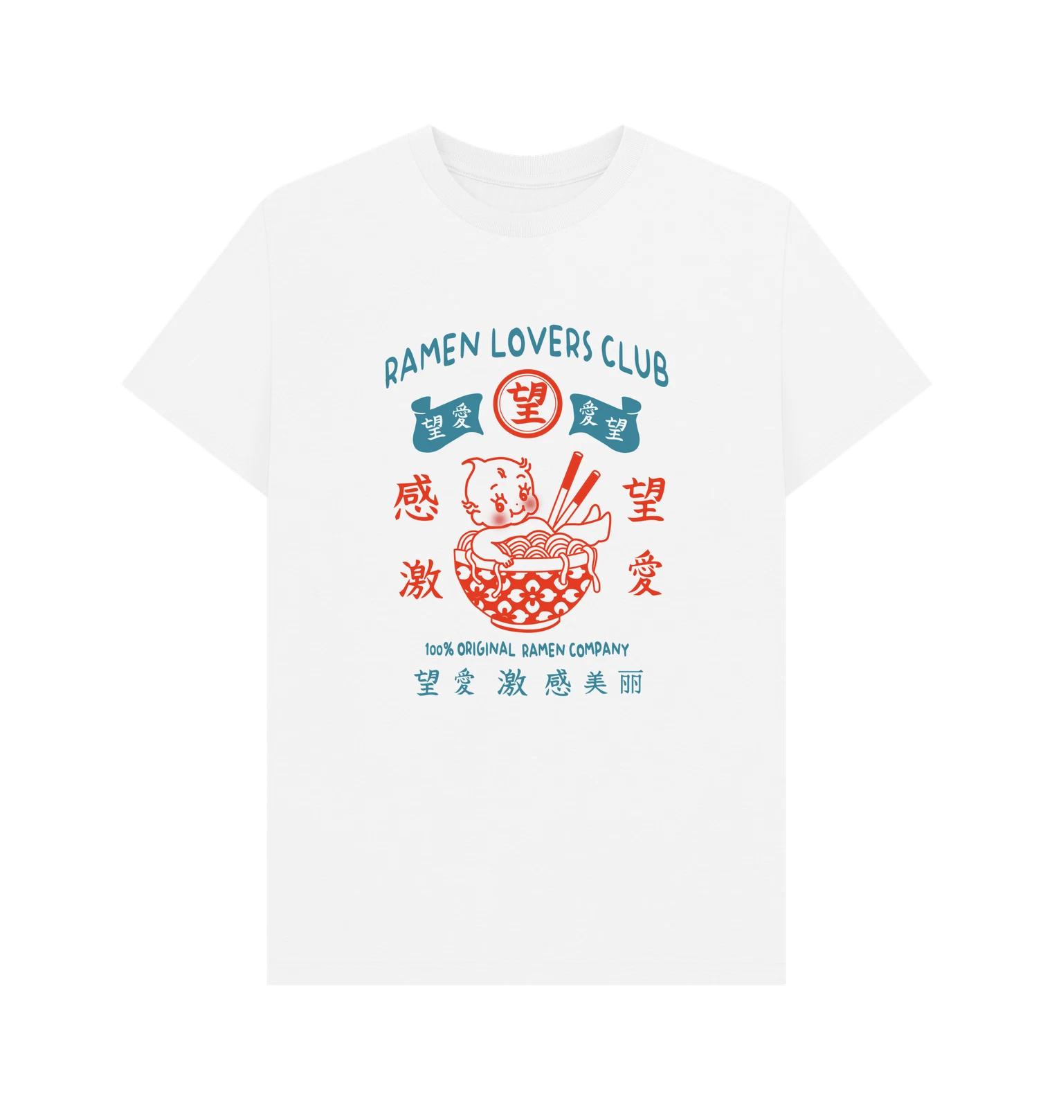 PREMIUM OFFICIAL The Original Ramen Company Torc Ramen Lovers Club White T-Shirt XL