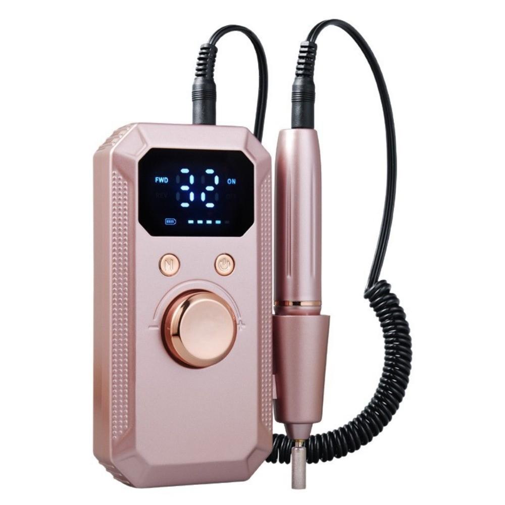 Cordless Nail Drill Machine 32 Levels Nail Polisher Electric Nail Sander Manicure Accessory