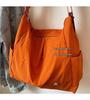 Large Capacity Women's Versatile Canvas Tote Bag - 2025 Travel & Commute Single Shoulder Bag