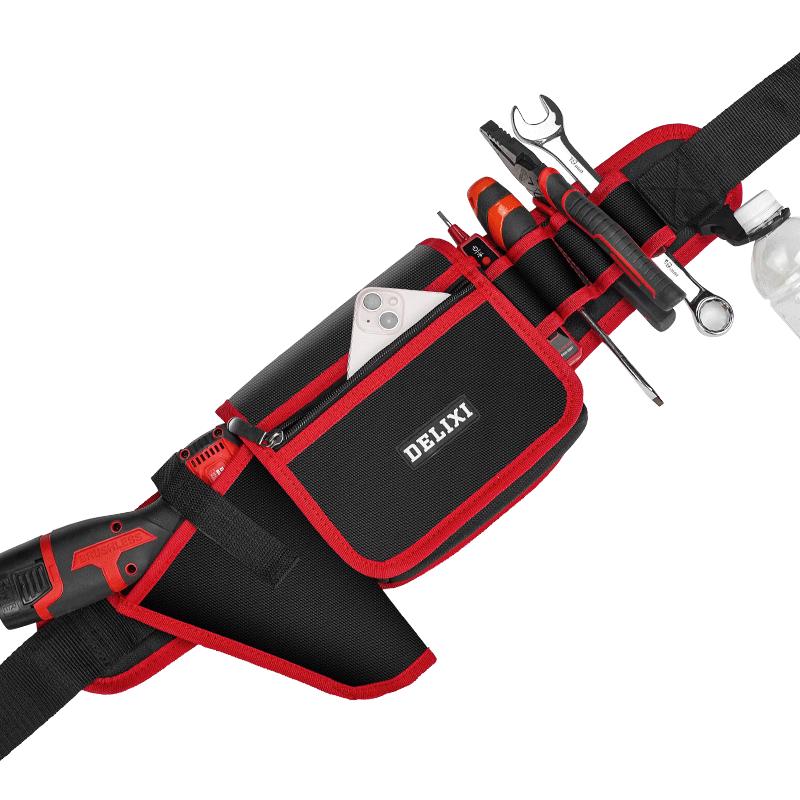 Delixi Electrician s Tool Waist Bag 11-15 inch