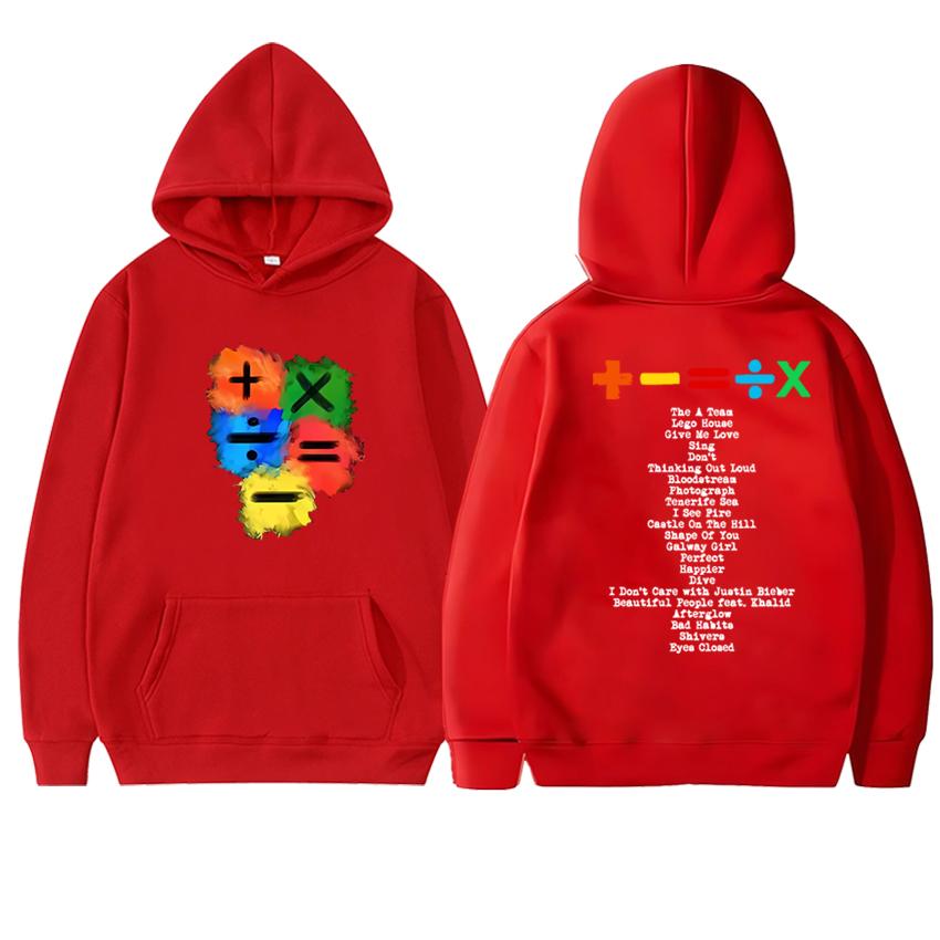 New in Ed Sheeran Butterfly Tour 2025 Double Sided printed Hoodie Men women harajuku fashion pullovers Unisex Fleece Sweatshirt S