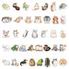 77 Adorable Cartoon Cat Waterproof Stickers for Laptop, Journal, or Phone Decoration