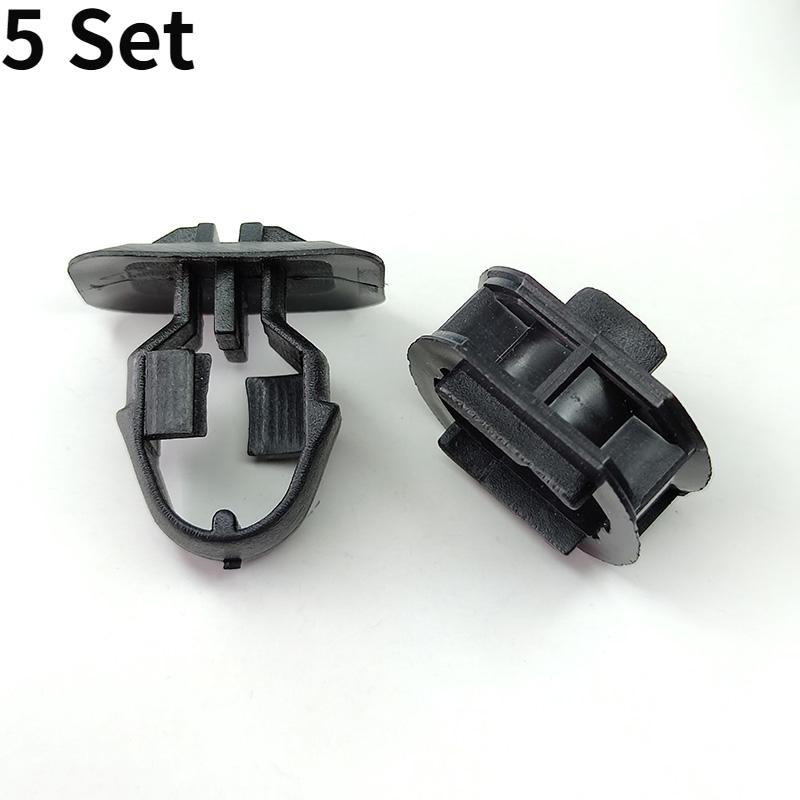 Car Side Skirt Trim Retainer Clips Plastic Fastener Rivet For Mercedes Benz C/E/CLK Class Auto Fastener Clips 10/5Pcs/Set 5PCS